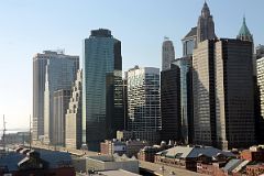 23 The Financial District From The Walk Near The End Of The New York Brooklyn Bridge